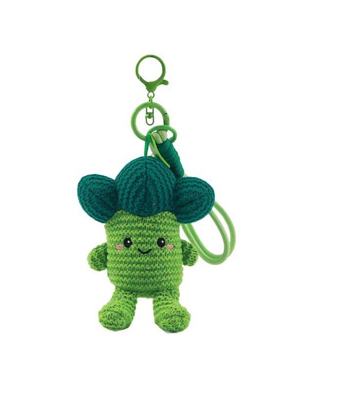 LLAVERO CROCHET BROCOLI