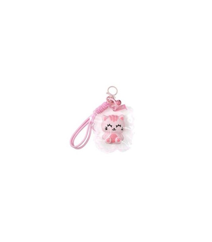 Llavero JellyPop Gato Rosa