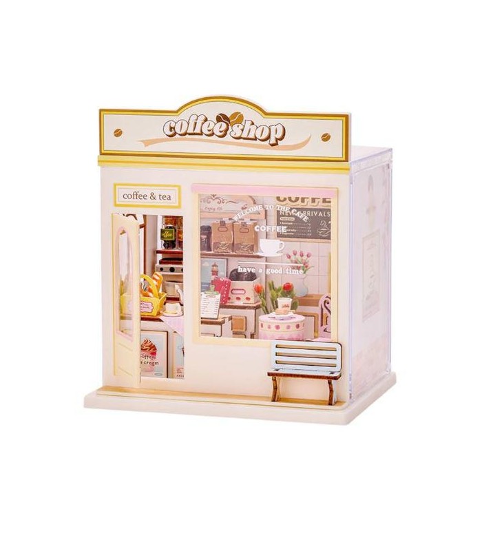 MAQUETA TIENDA DE CAFÉ 